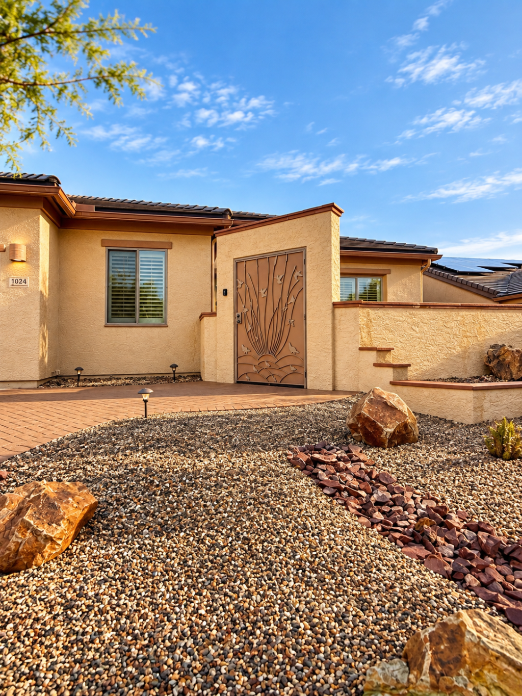 Front exterior of 1024 W Tenniel Drive in Green Valley, Arizona